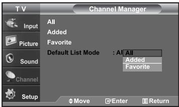 SAMSUNG LN-S2652D - To set-up Your Favorite Channels - 7