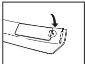 SAMSUNG LN-S2652D - Installing Batteries in the Remote Control - 3