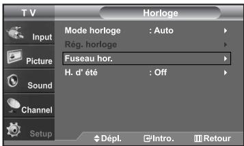 SAMSUNG LN-S2652D - Option 2 : Réglage Automatiquement de l'horloge - 4