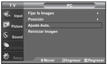 SAMSUNG LN-S2652D - Cómo realizar el Ajuste automático - 2