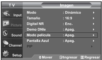 SAMSUNG LN-S2652D - Ajuste del modo Pantalla Azul - 3
