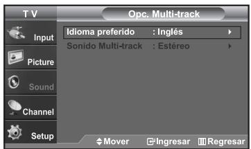 SAMSUNG LN-S2652D - Idioma preferido - 2