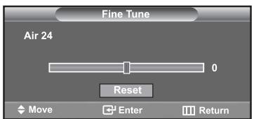 SAMSUNG LN-S2652D - Fine Tuning Analog Channels - 5
