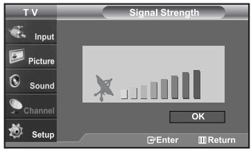 SAMSUNG LN-S2652D - Checking the Digital-Signal Strength - 2