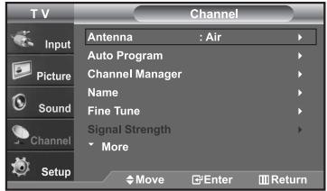 SAMSUNG LN-S2652D - Selecting the Video Signal-source - 1