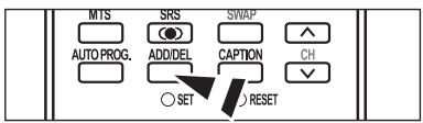SAMSUNG LN-S2652D - Setting the Channel Manager - 7