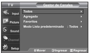 SAMSUNG LN-S2652D - Configuración del Gestor de Canales - 2