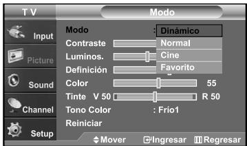 SAMSUNG LN-S2652D - Uso de los parámetros de imagen automáticos - 3