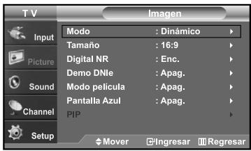SAMSUNG LN-S2652D - Uso de los parámetros de imagen automáticos - 1