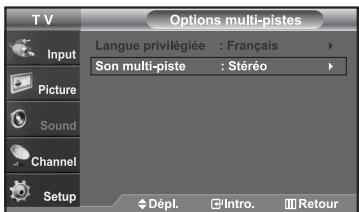 SAMSUNG LN-S2652D - Mode audio multipistes - 1