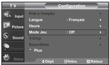 SAMSUNG LN-S2652D - Utilisation de Mode Jeu - 1