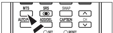 SAMSUNG LN-S2652D - Mode audio multipistes - 3