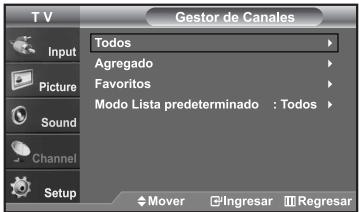SAMSUNG LN-S2652D - Visualización de la lista de canales - 2
