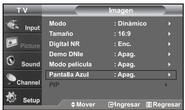 SAMSUNG LN-S2652D - Ajuste del modo Pantalla Azul - 1