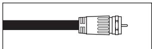 SAMSUNG LN-S2652D - Connexion d'antennes VHF et UHF - 2