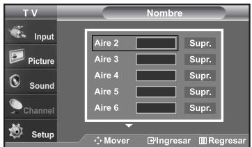 SAMSUNG LN-S2652D - Visualización de la lista de canales - 6