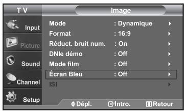 SAMSUNG LN-S2652D - Réglage du mode d'écran bleu - 1