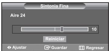 SAMSUNG LN-S2652D - Sintonización fina de los canales analógicos - 3