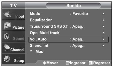 SAMSUNG LN-S2652D - Control automático de volumen - 1