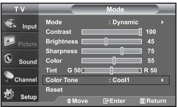 SAMSUNG LN-S2652D - Using Automatic Picture Settings - 5
