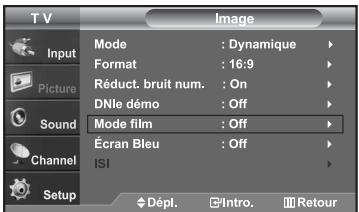 SAMSUNG LN-S2652D - Réglage du mode d'écran bleu - 3