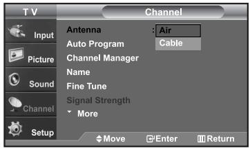 SAMSUNG LN-S2652D - Selecting the Video Signal-source - 2