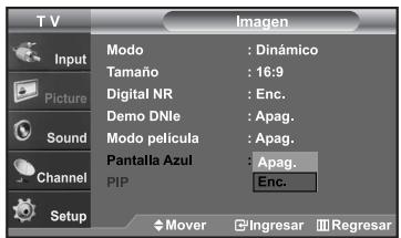 SAMSUNG LN-S2652D - Ajuste del modo Pantalla Azul - 2