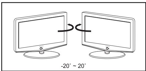 SAMSUNG LN-S2652D - Stand Swivel Function (LN-S3251D/LN-S3252D/LN-S4051D/LN-S4052D) - 1