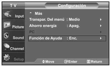 SAMSUNG LN-S2652D - Uso de la función de ahorro de energía - 4