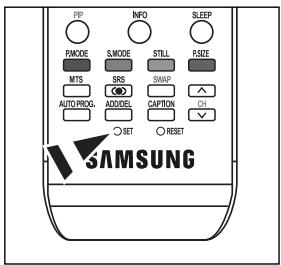 SAMSUNG LN-S2652D - Programmation de la télécommande - 2
