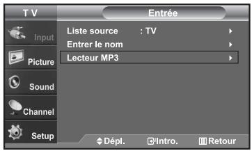 SAMSUNG LN-S2652D - Comment configurer les restrictions à l'aide des 'Français canadien' - 10