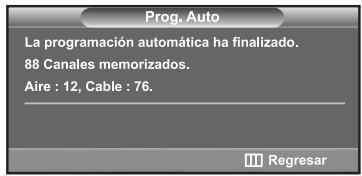 SAMSUNG LN-S2652D - Almacenamiento de los canales en la memoria (método automático) - 4