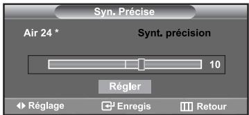 SAMSUNG LN-S2652D - Syntonisation fine des chaînes analogiques - 4
