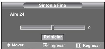 SAMSUNG LN-S2652D - Sintonización fina de los canales analógicos - 5