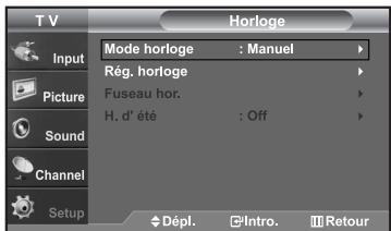 SAMSUNG LN-S2652D - Option 2 : Réglage Automatiquement de l'horloge - 2