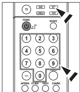 SAMSUNG LN-S2652D - Configuración del mando a distancia para controlar el DVD - 1