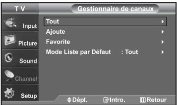 SAMSUNG LN-S2652D - Affichage de la liste des chaînes - 2