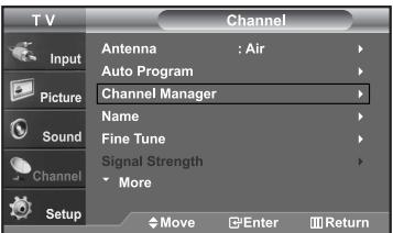 SAMSUNG LN-S2652D - Viewing the Channel Lists - 1