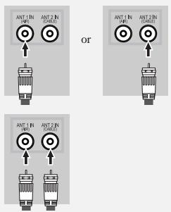SAMSUNG LN-S2652D - Selecting the Antenna - 3