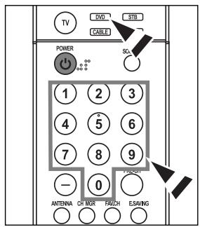 SAMSUNG LN-S2652D - Configuración del mando a distancia para controlar el decodificador de cable - 1