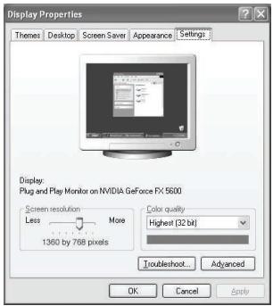 SAMSUNG LN-S2652D - Configuration de votre logiciel PC (basée sur Windows XP) - 1