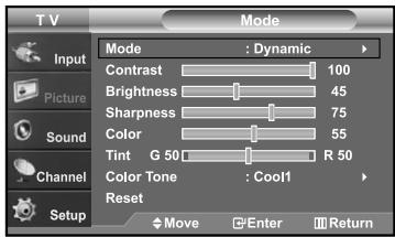 SAMSUNG LN-S2652D - Using Automatic Picture Settings - 2
