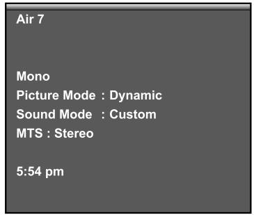 Air 7 Mono Picture Mode : Dynamic Sound Mode : Custom MTS : Stereo 5:54 pm