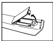 SAMSUNG LN-S3241D - Installing Batteries in the Remote Control - 1