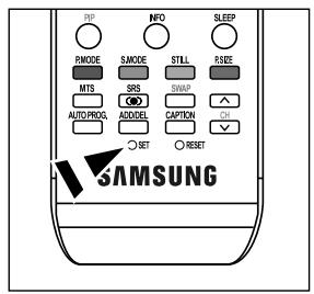 SAMSUNG LN-S3241D - Configuración del mando a distancia para controlar el vídeo - 2