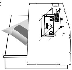 SAMSUNG LN-S3241D - How to assemble the Wall Mount Bracket - 3