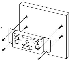 SAMSUNG LN-S3241D - How to assemble the Wall Mount Bracket - 1