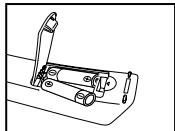 SAMSUNG LN-S3241D - Installing Batteries in the Remote Control - 2
