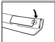 SAMSUNG LN-S3241D - Installing Batteries in the Remote Control - 3