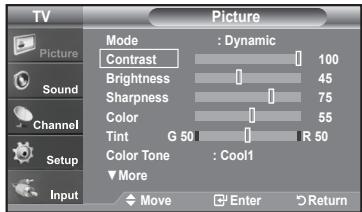 SAMSUNG LN-T1954H - Using Automatic Picture Settings - 3
